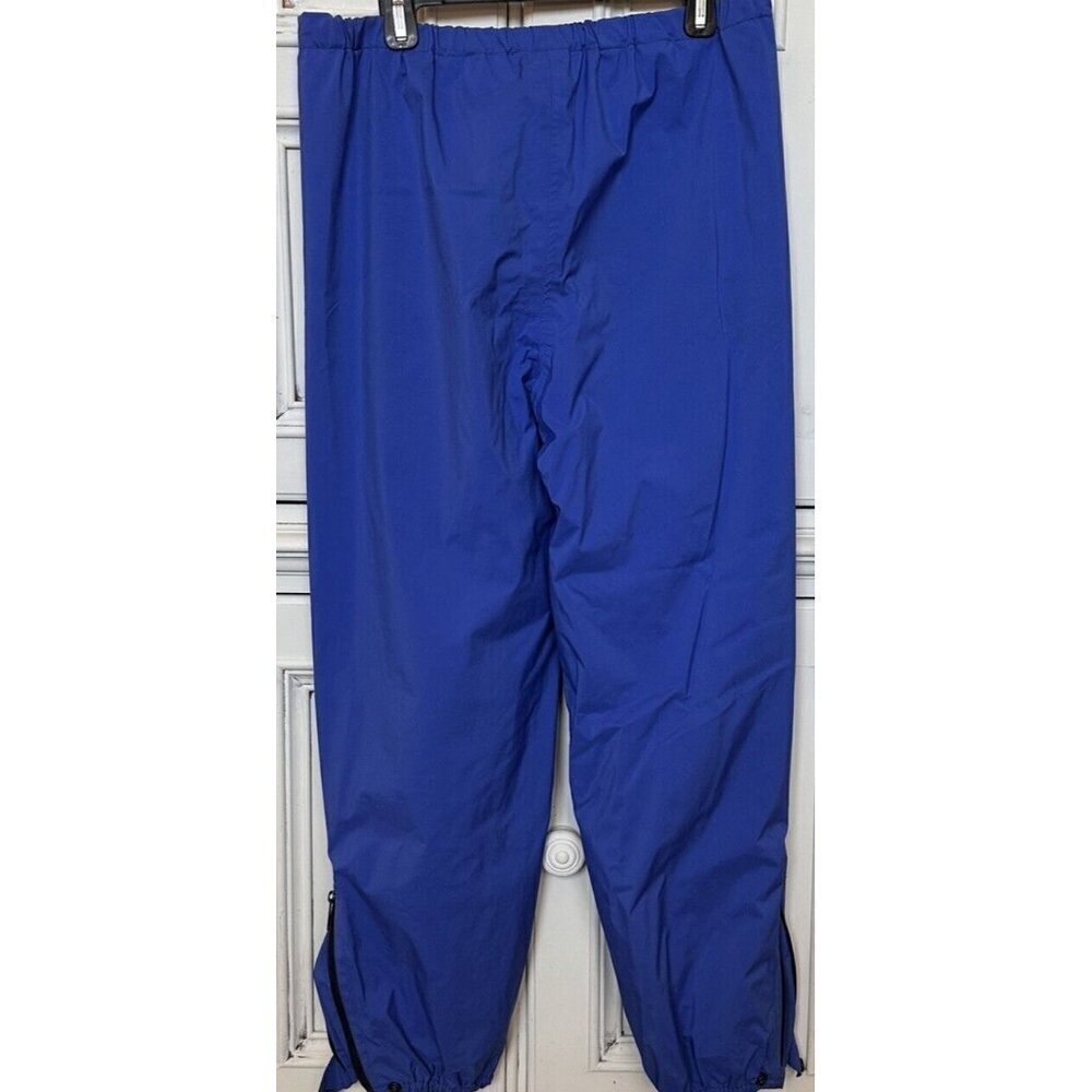 Log House Designs Mens Medium Pant Gore-Tex Leg Zip Blue Hiking Outdoor - Picture 2 of 12